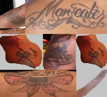 A picture of Tattoos of Joseline Hernandez.